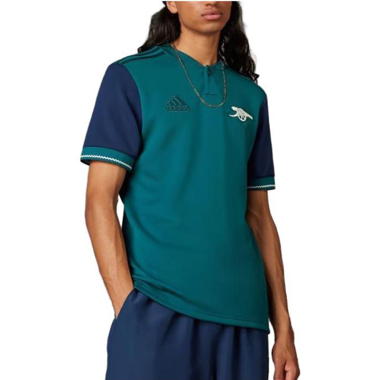 Adidas Arsenal Soccer Jerseys Men’s Green Moderate Straight Fit