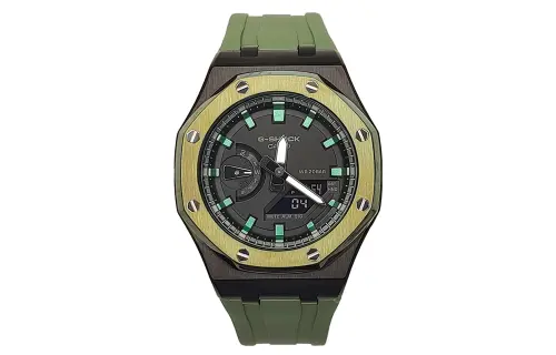 CASIO Men Liquid Crystal/Analog Dual Display Series Black Watch