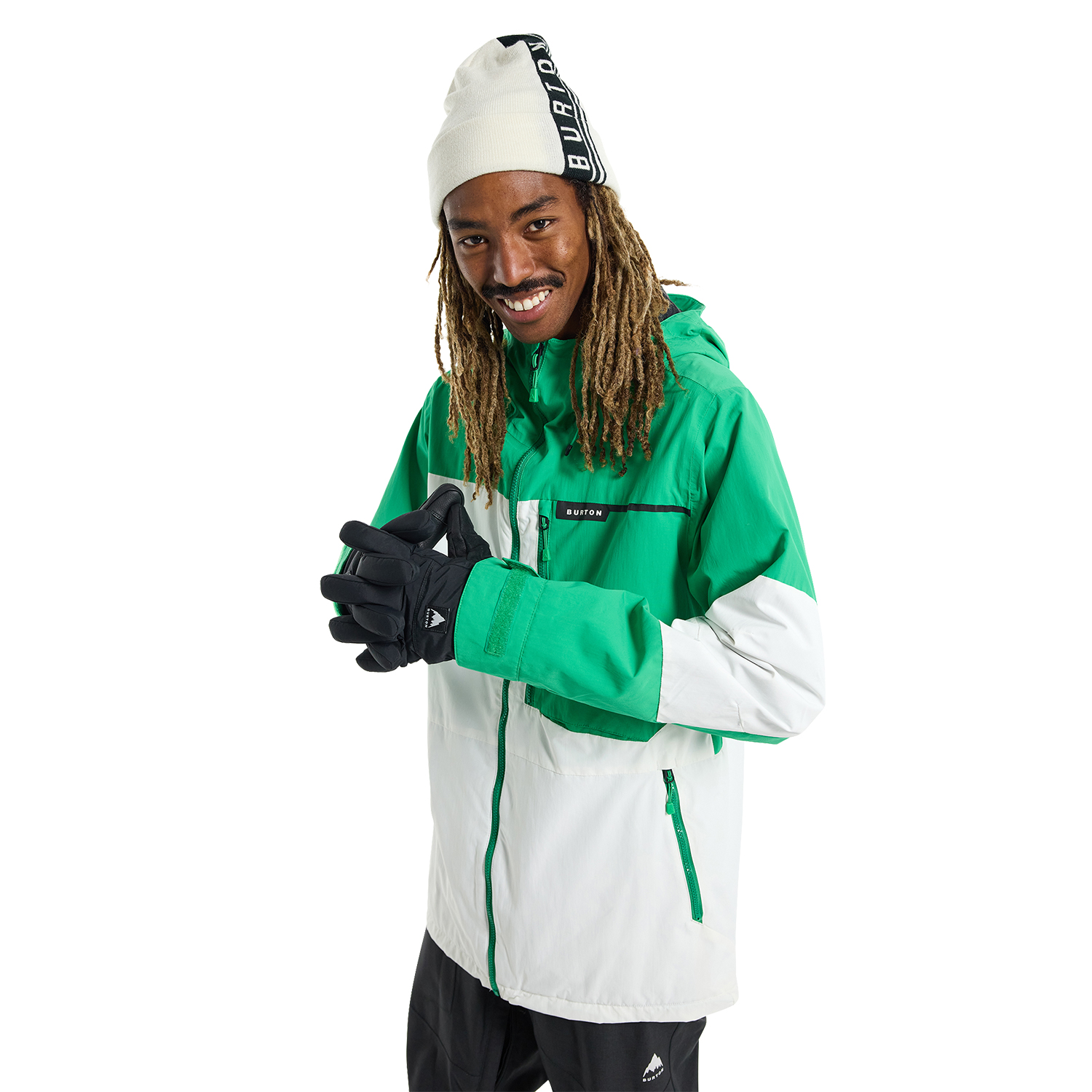 BURTON PEASY 2L Ski Tops Men’s Green