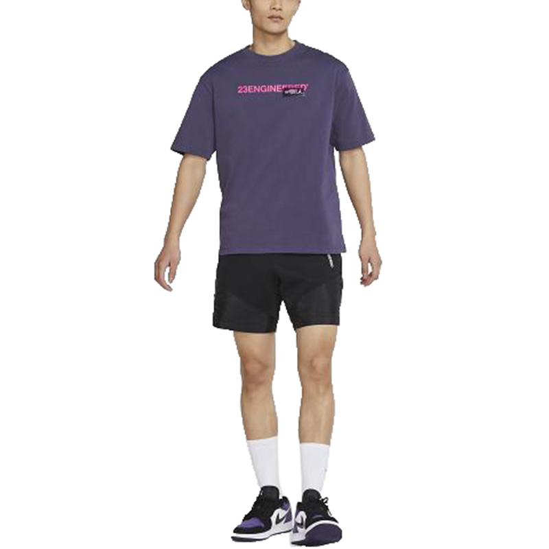 Мужская футболка Jordan 23 Engineered Tee (фиолетовая) — фото 3