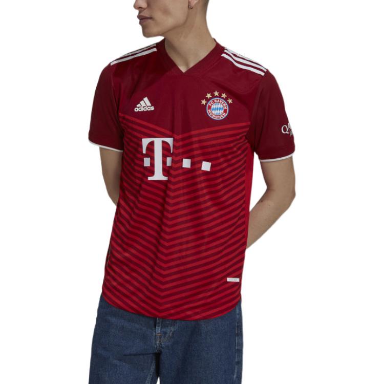 Adidas Soccer Jerseys Men’s Red Moderate Straight Fit