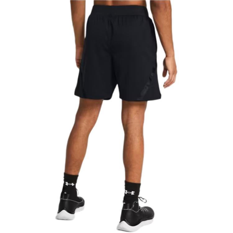 Under Armour Curry Mesh Sports Shorts Men’s Black