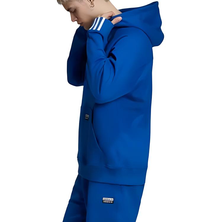 Мужское худи adidas originals Vocal J Hoody (синее) — фото 3