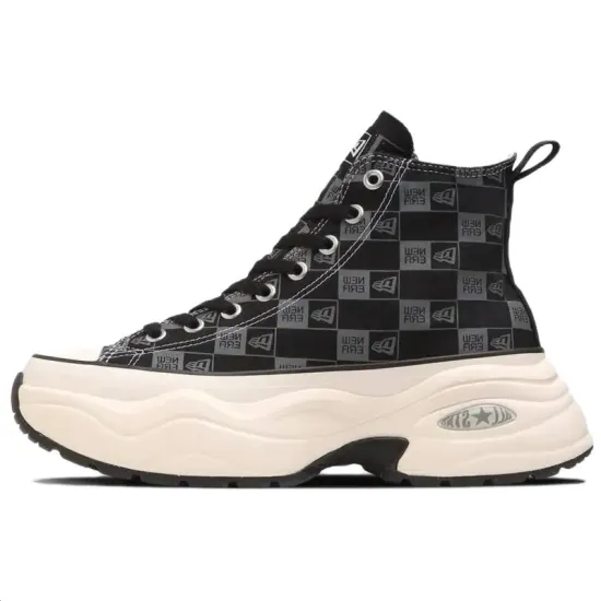 New Era X Converse All Star Canvas Shoes Unisex High-Top Black