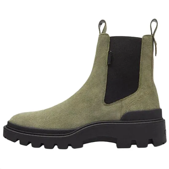 COACH Chelsea Boots Men Army Green