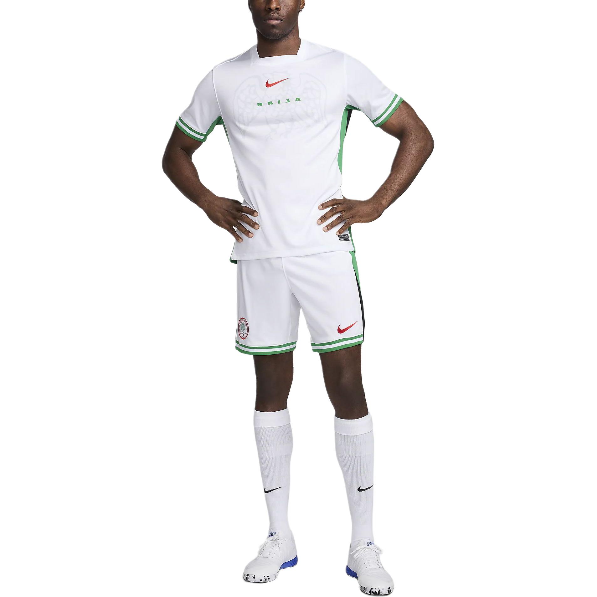 Nike Nigeria 2024 Stadium Home Men’s Nike Dri FIT Soccer Replica Jersey
