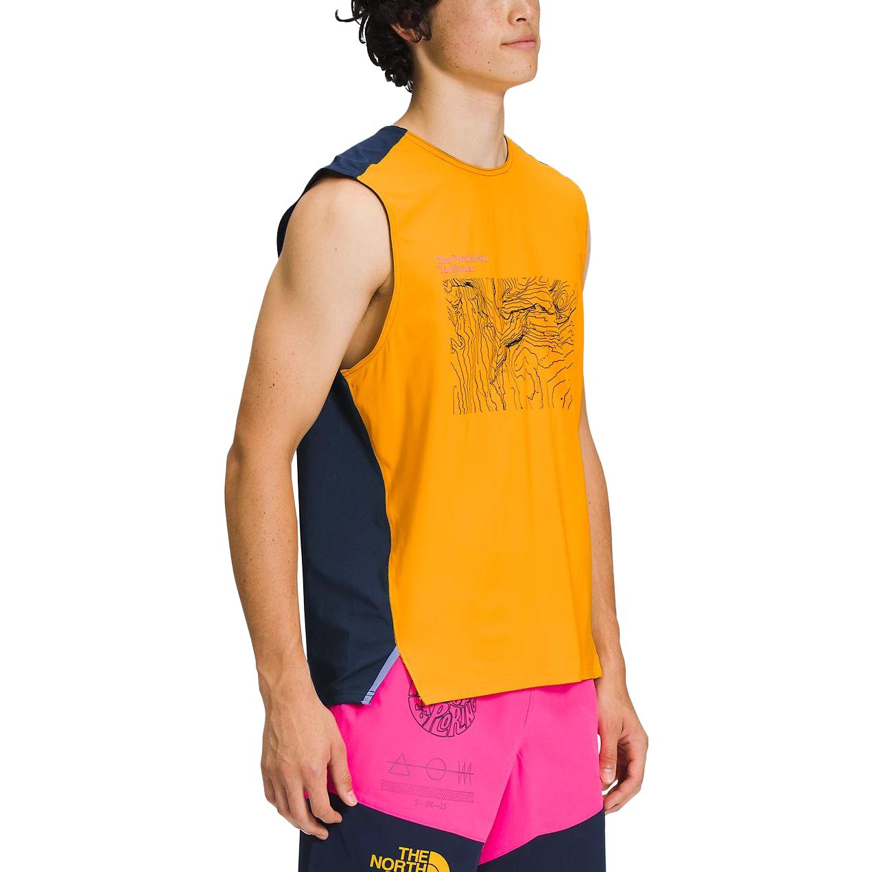 THE NORTH FACE Running T Shirt Men’s Yellow