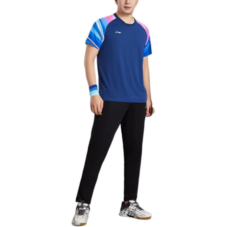 Li Ning Badminton Jersey Men’s Navy Blue