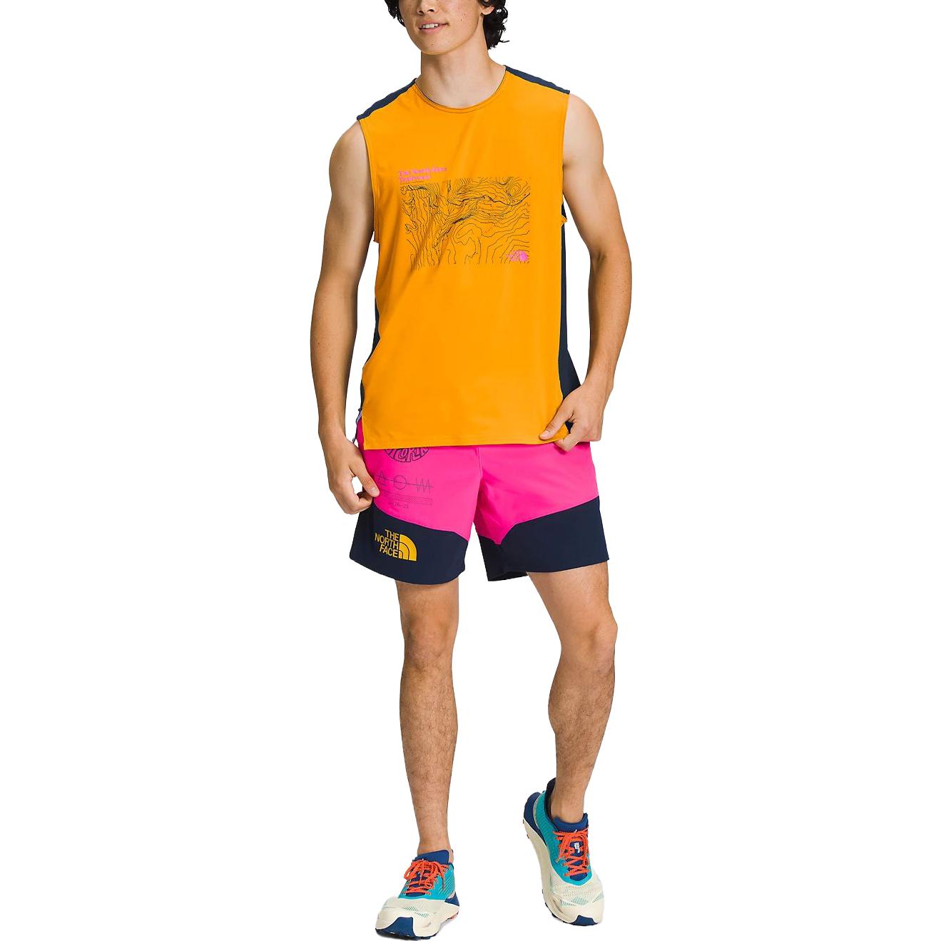 THE NORTH FACE Running T Shirt Men’s Yellow