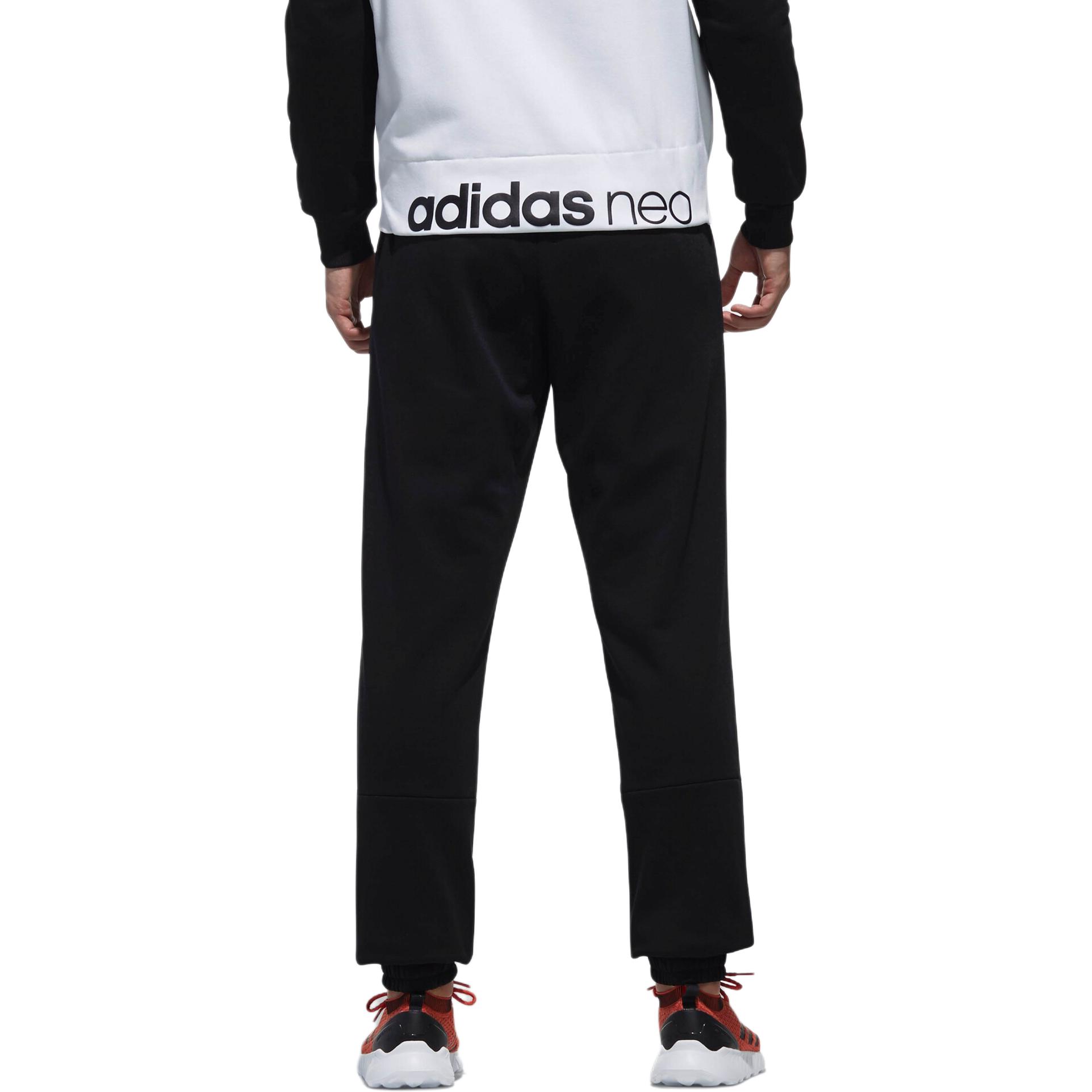 Мужские штаны adidas neo (черные) — фото 6
