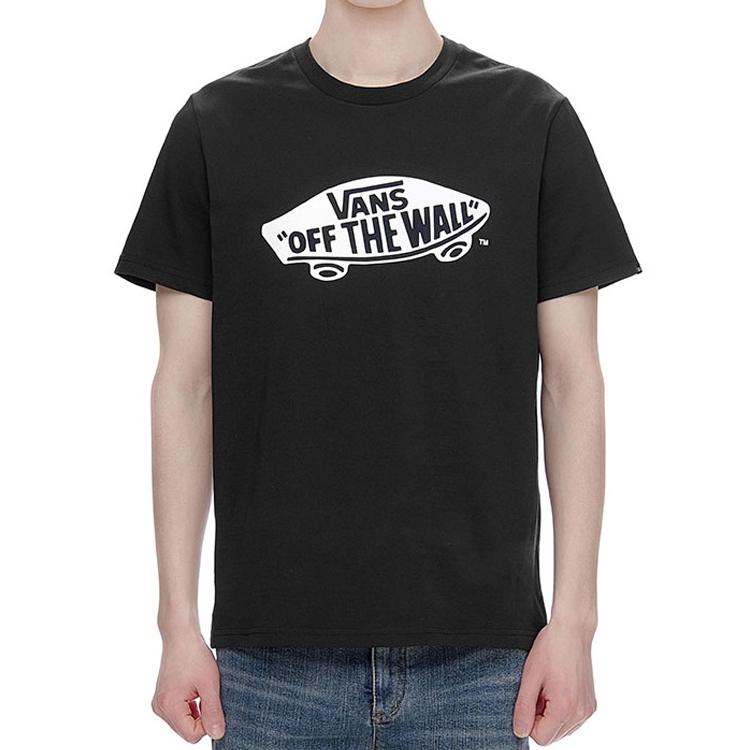 Футболка Vans Off The Wall (черная) — фото 3