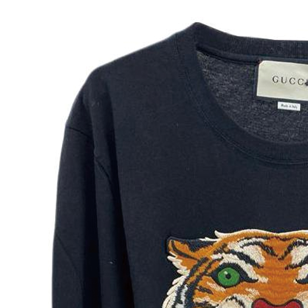 Мужская футболка Gucci (черная) — фото 6