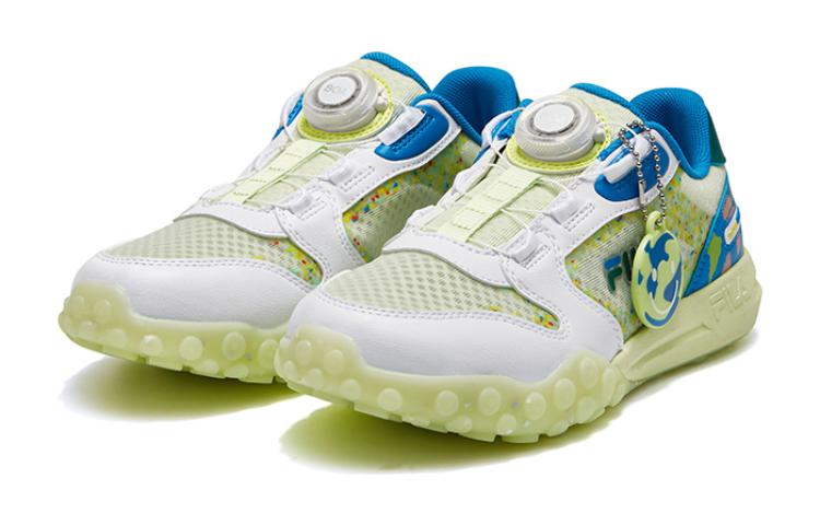Детские кроссовки Fila KIDS (бирюзовые) — фото 3