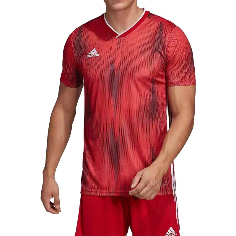 Adidas Soccer Jerseys Men’s Red Moderate Straight Fit