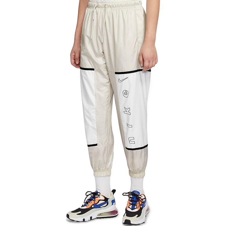 Женские штаны Nike sportswear (бежевые) — фото 4