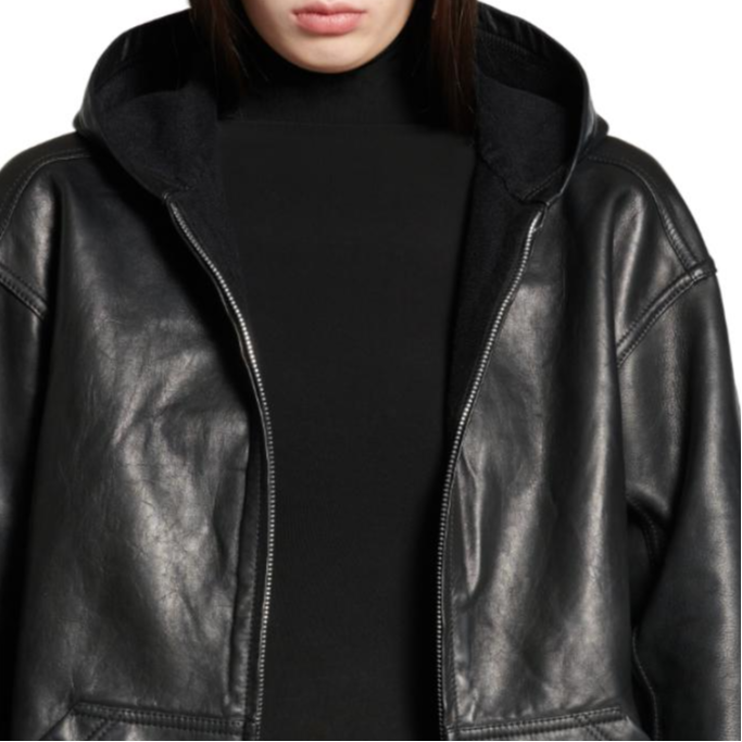 Куртка Balenciaga FW24 (черная) — фото 6