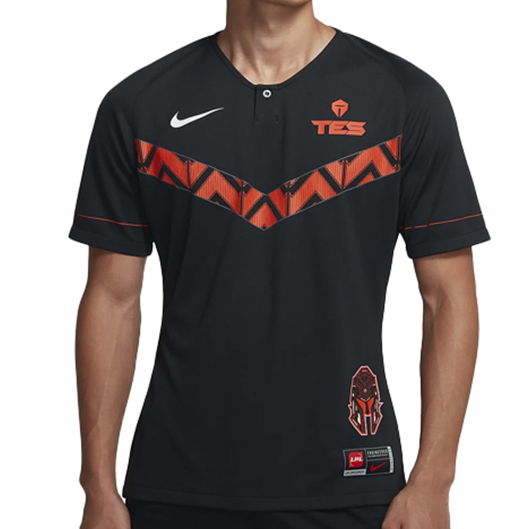 Мужская футболка Nike x LPL TES T (черная) — фото 3