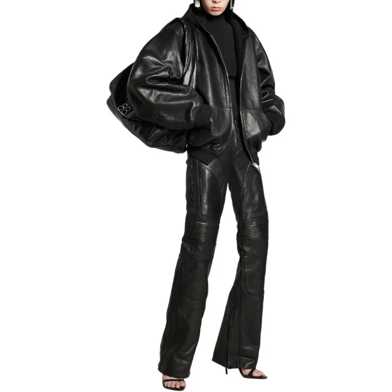 Куртка Balenciaga FW24 (черная) — фото 3