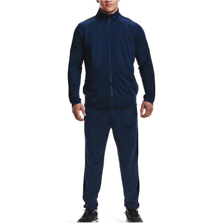 Under Armour Casual Sportswear Men’s Dark Blue Stand Collar Moderate