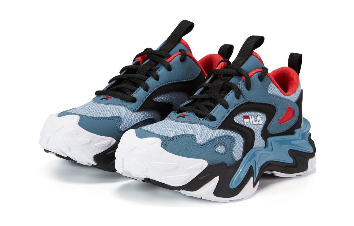Детские кроссовки Fila KIDS (сине-белые) — фото 4