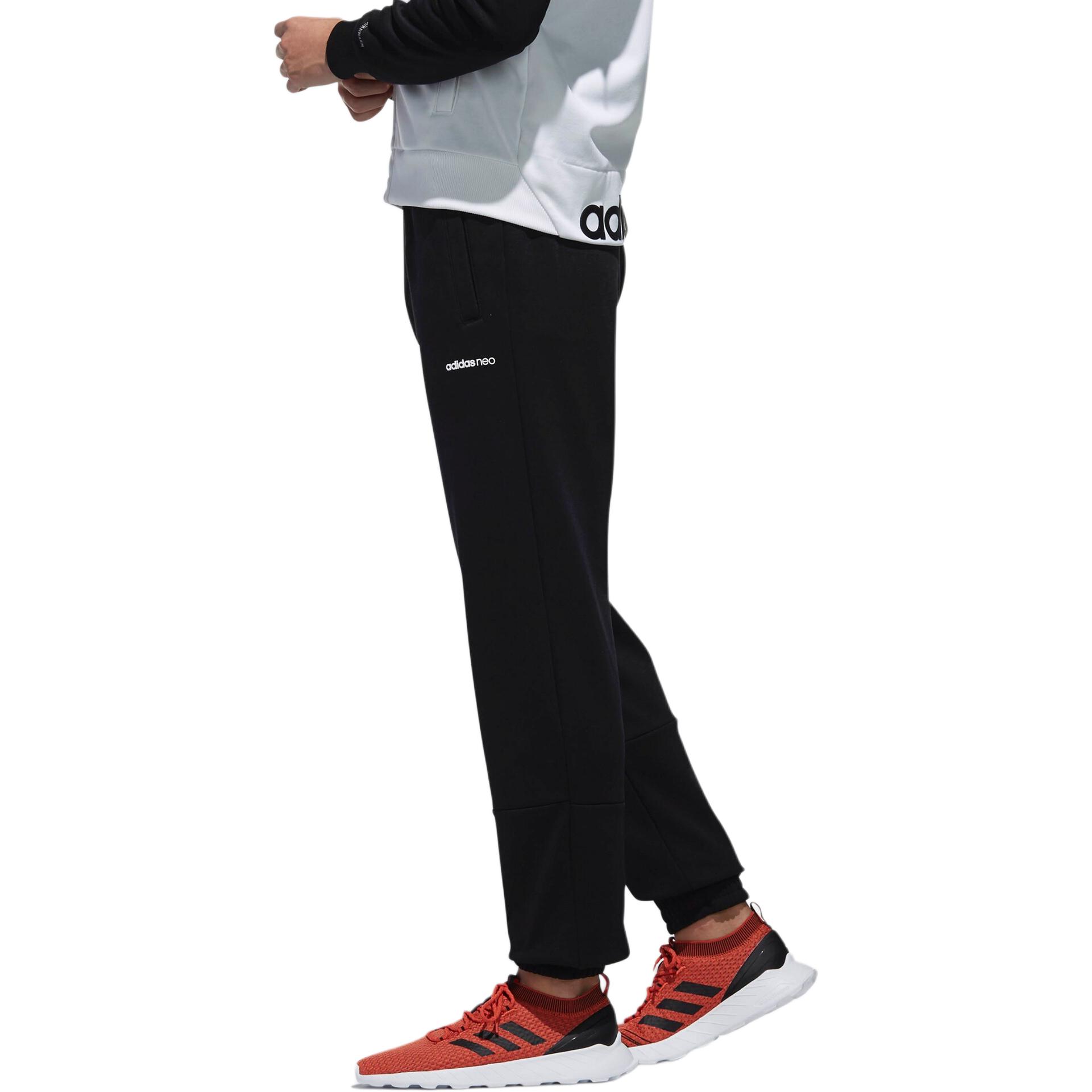 Мужские штаны adidas neo (черные) — фото 5