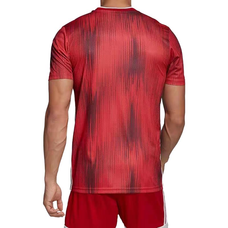 Adidas Soccer Jerseys Men’s Red Moderate Straight Fit