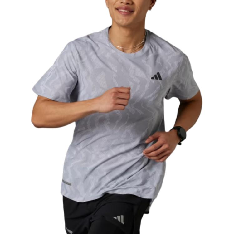 Adidas Free Shipping With AdiClub Ultimate Engineered Running Tee