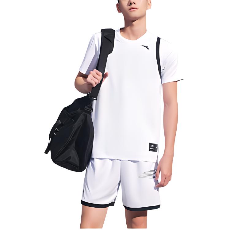 Anta Basketball Collection Casual Sportswear Men’s Pure White/Basic Black