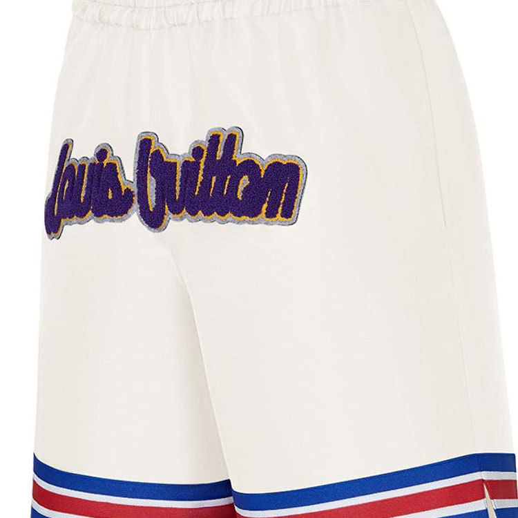 Мужские штаны Louis Vuitton x NBA (белый) — фото 6