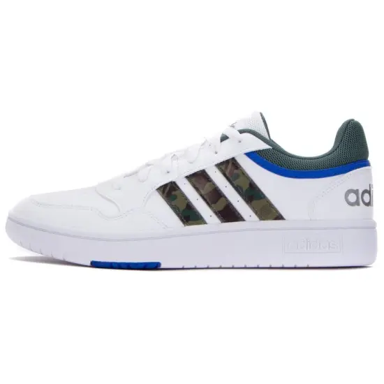Hoops 3.0 Adidas Neo Low 'White Green Oxide Camo'