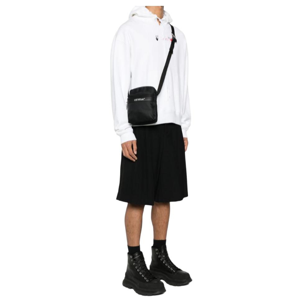 Мужская сумка OFF-WHITE (черная) — фото 5