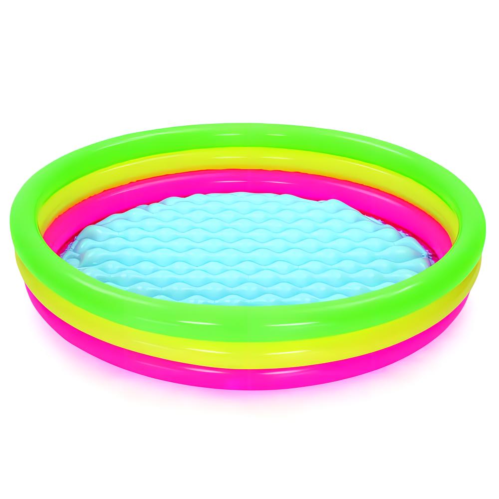 BESTWAY Durable quality inflatable multicoloured swimming pool, 152x