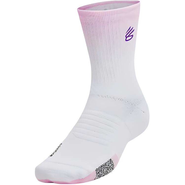 Under Armour Playmaker ArmourDry Crew Socks Unisex 1 Pack White