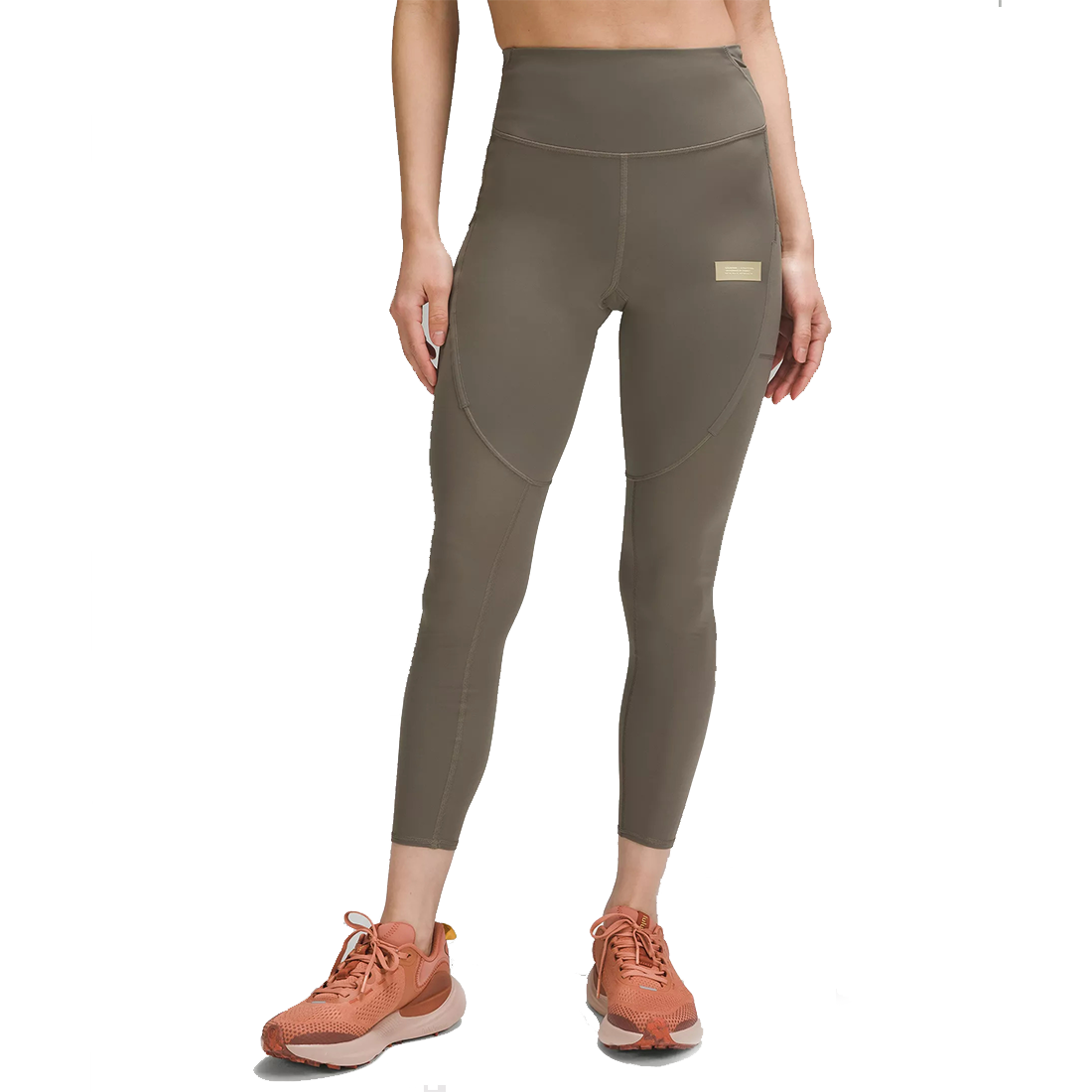 Lululemon Fast And Free Sports Pants Women’s Khaki Brown