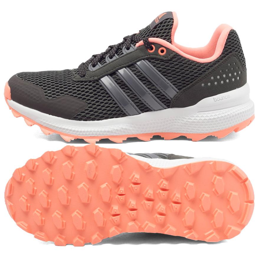 Adidas Slip Resistant Slip Resistant Low top Running Shoes Women's Gray