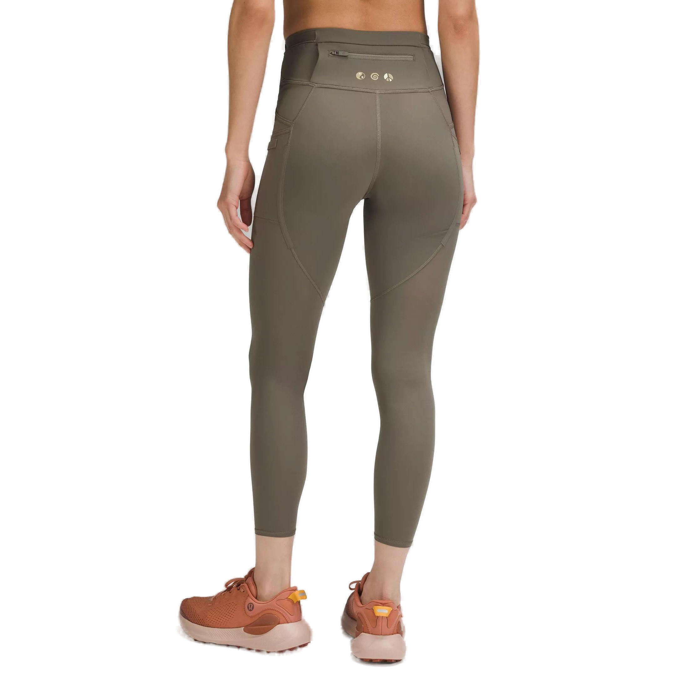 Lululemon Fast And Free Sports Pants Women’s Khaki Brown