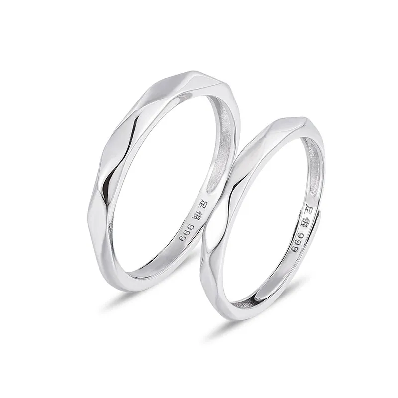 VANA S999 Fine Silver Rings Unisex