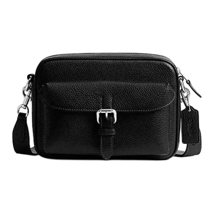 COACH Cow Leather Crossbody Bags Small Men's Black