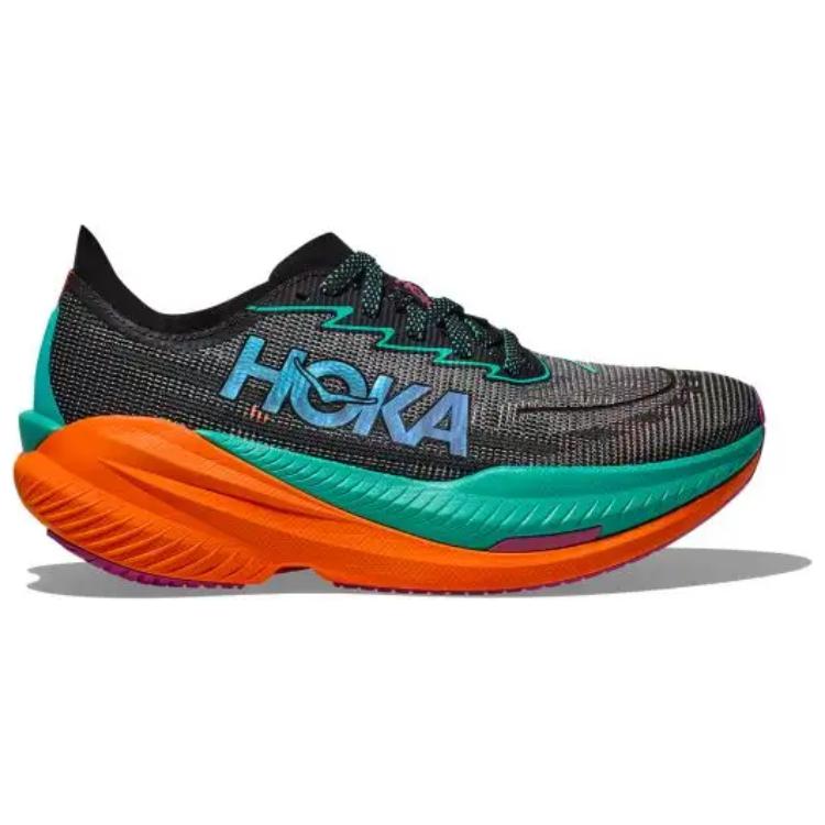 HOKA ONE ONE MACH X 2 Comfortable Slip Resistant, Abrasion Resistant, Rebound Low top Running Shoes Women’s Black