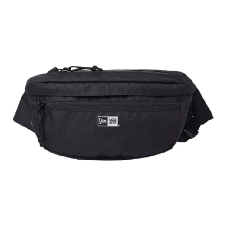 New Era Fabric One Shoulder Crossbody Fanny Pack Unisex Black