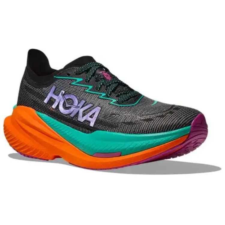 HOKA ONE ONE MACH X 2 Comfortable Slip Resistant, Abrasion Resistant, Rebound Low top Running Shoes Women’s Black