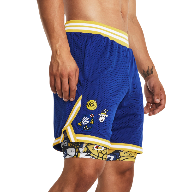 Under Armour Curry Sports Shorts Men’s Blue