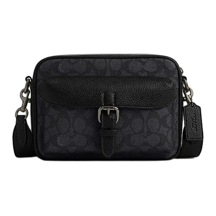 Мужская сумка COACH WARNER 22 (угрюмо-черная)