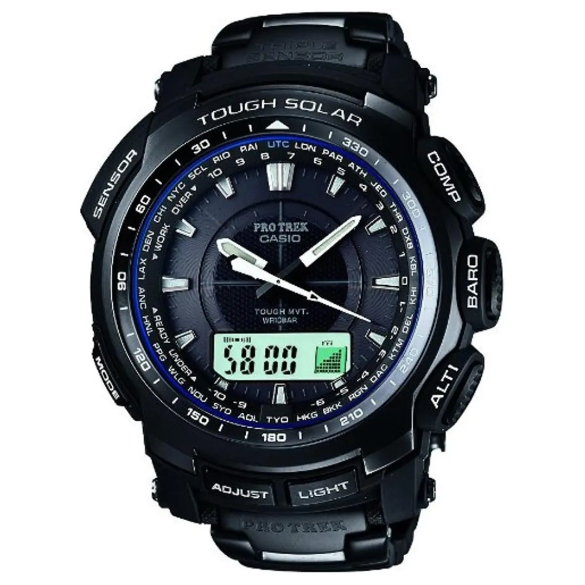 CASIO Men PRO TREK Black Watch PRW-5100YT-1