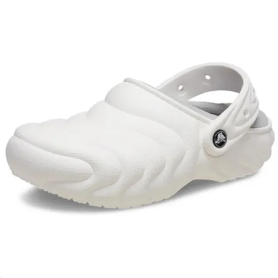 Crocs Classic Overpuff Lined Clog White