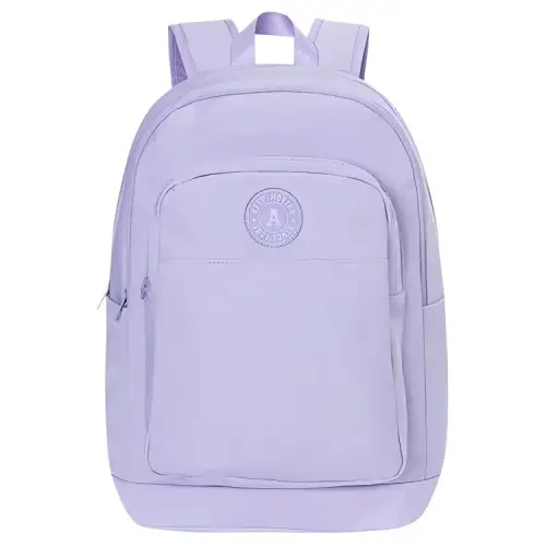 Anta Fabric Backpack Medium Unisex Light Purple