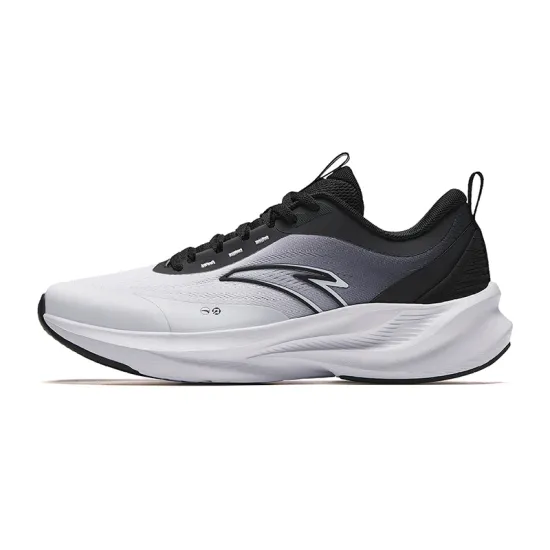 ANTA Running Collection Running Shoes Men Low-Top Pure White/Basic Black