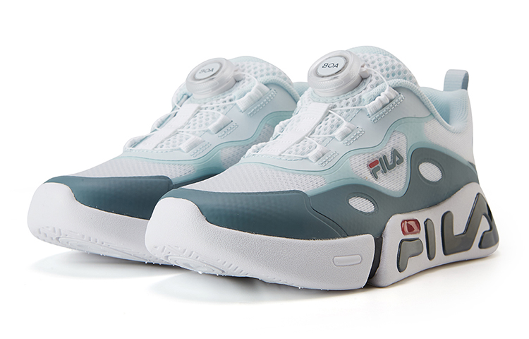 Кроссовки Fila KIDS BOA (бирюзовые) — фото 2