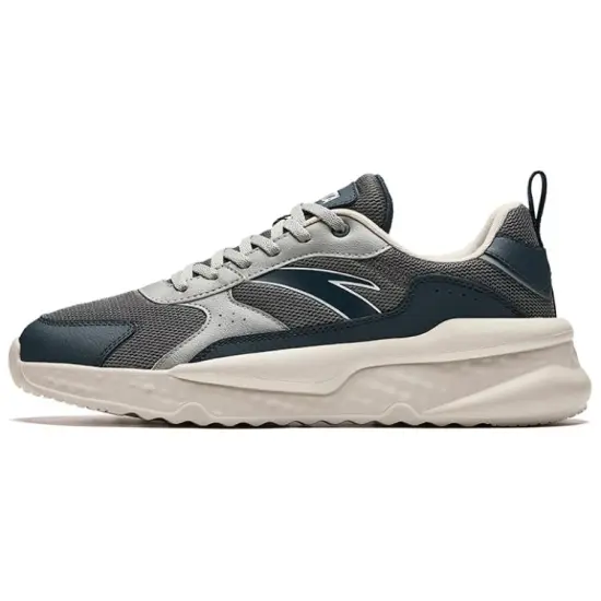 ANTA Unruly Series Casual Shoes Men Low-Top Blue Gray