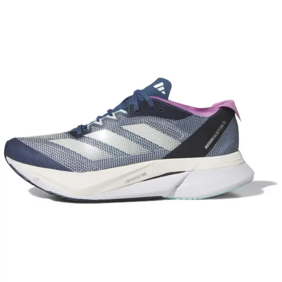Adidas Adizero Boston 12 'Preloved Ink Zero Metalic Aurora Ink' Women's